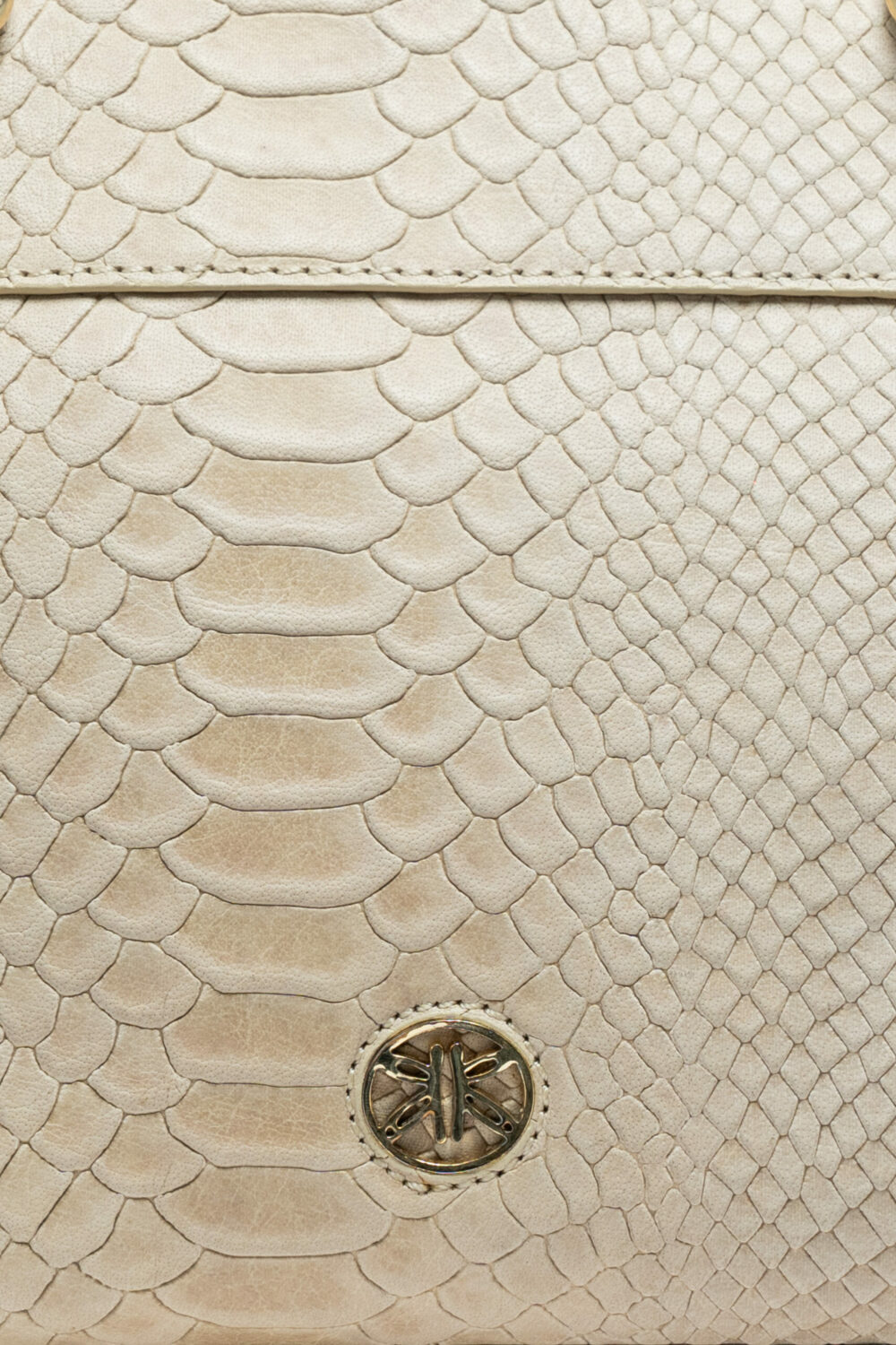 Cream Sling Bag with Butterfly Logo - Image 4