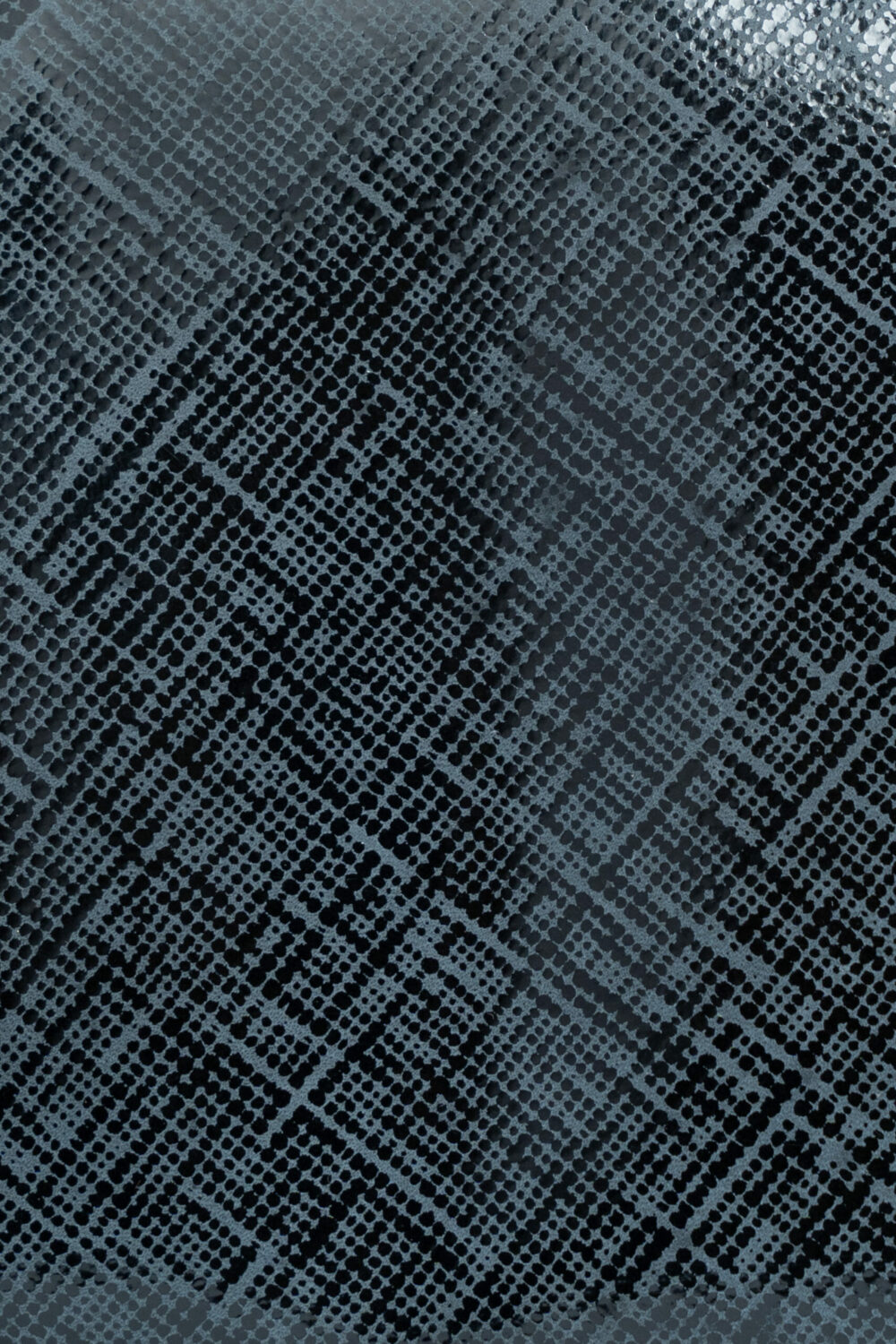 Black Textured Across Body Bag - Image 4