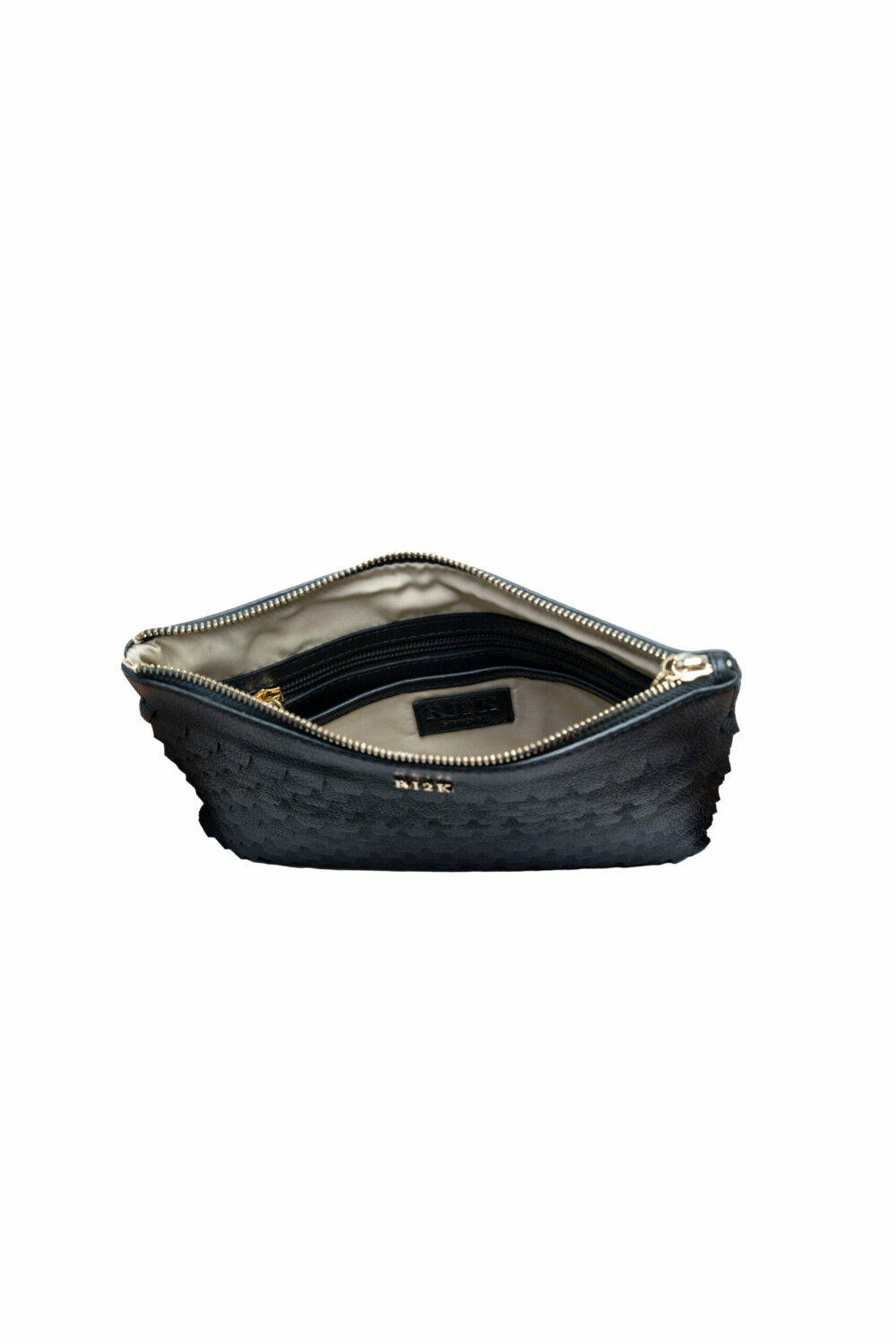 Black Evelyn Clutch Bag - Image 2