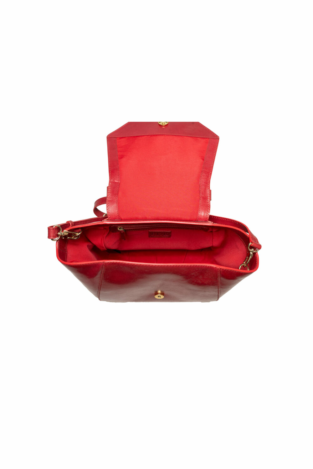 Red Isabella Shoulder Bag - Image 5