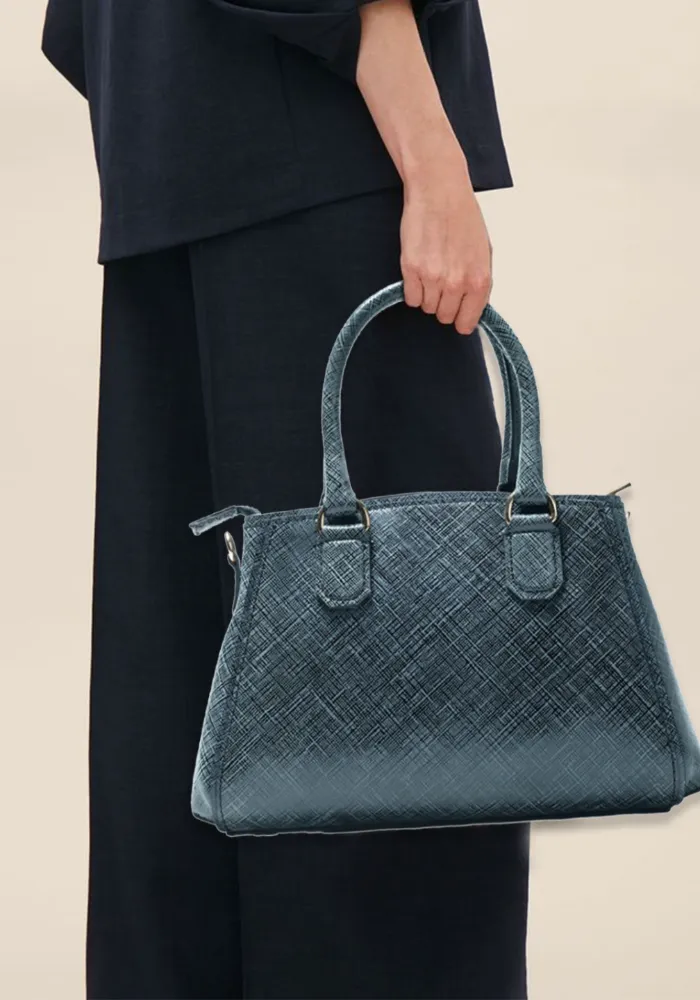 Black and Grey Acrossbody Bag
