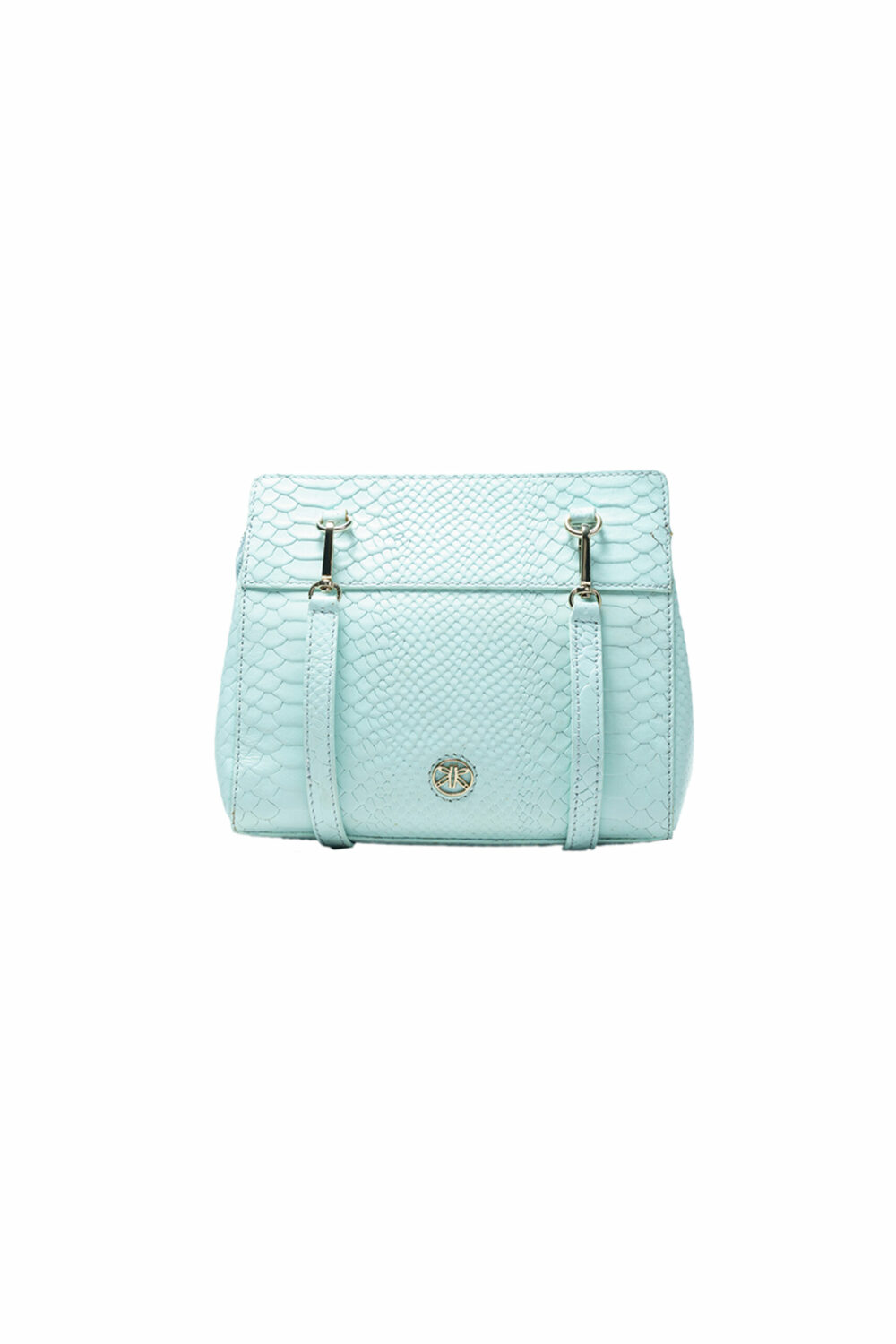Blue Sling Bag with Butterfly Logo