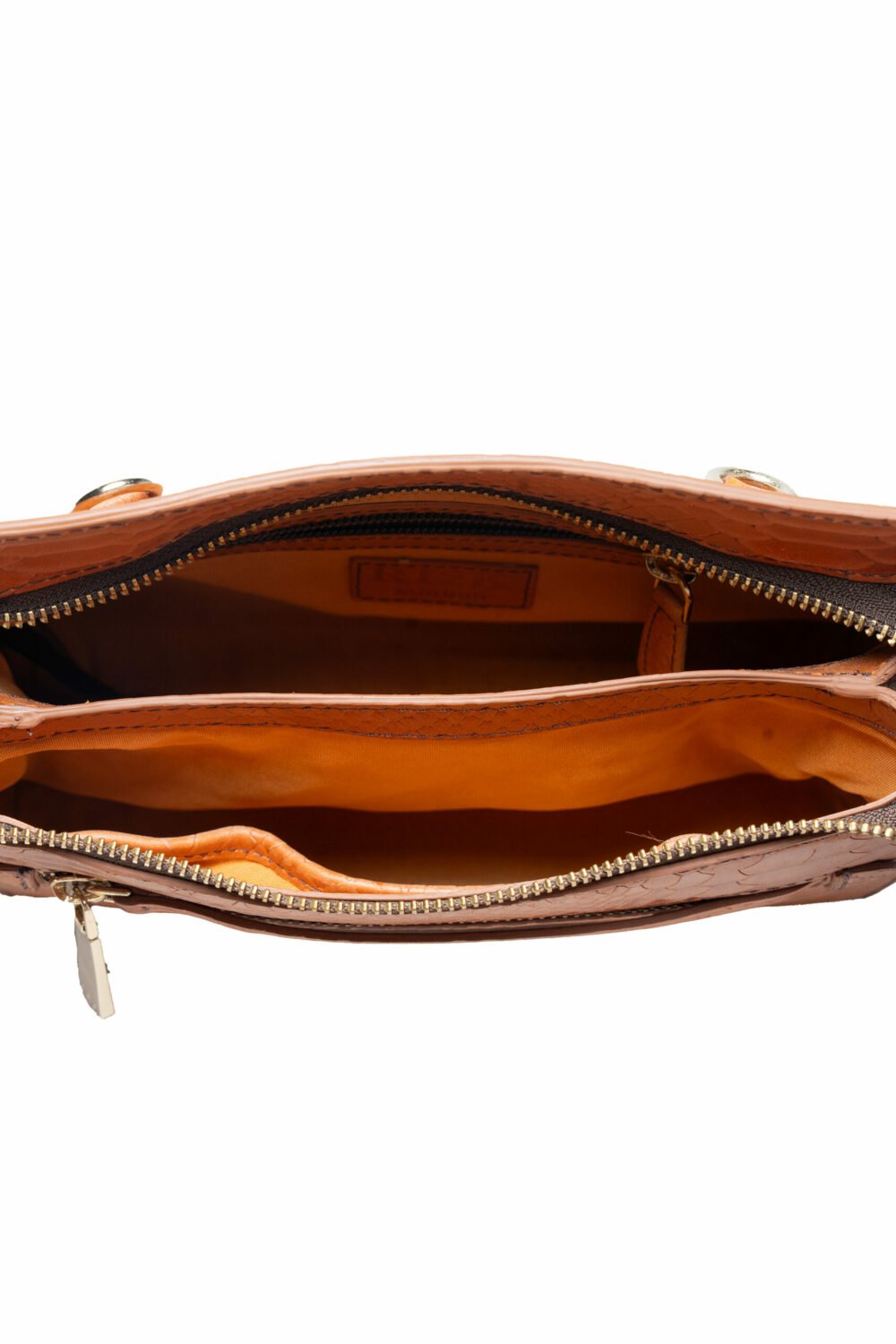 Brown Sling Bag with Butterfly Logo - Image 4
