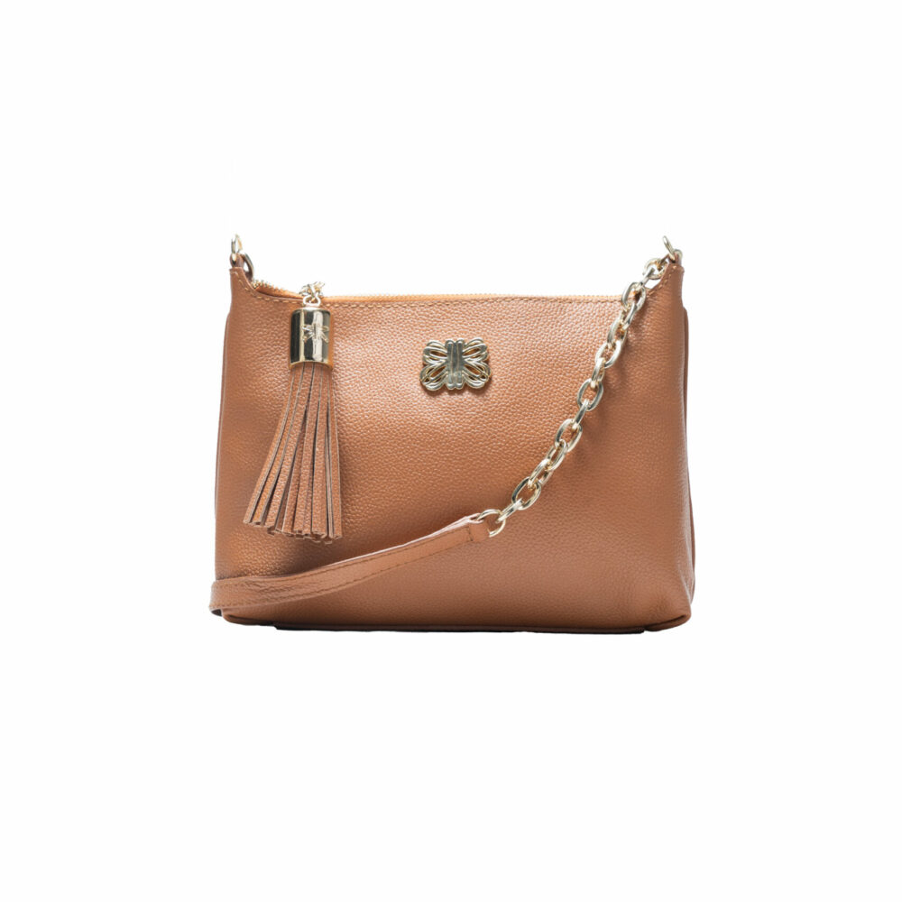 Taupe Acrossbody Bag