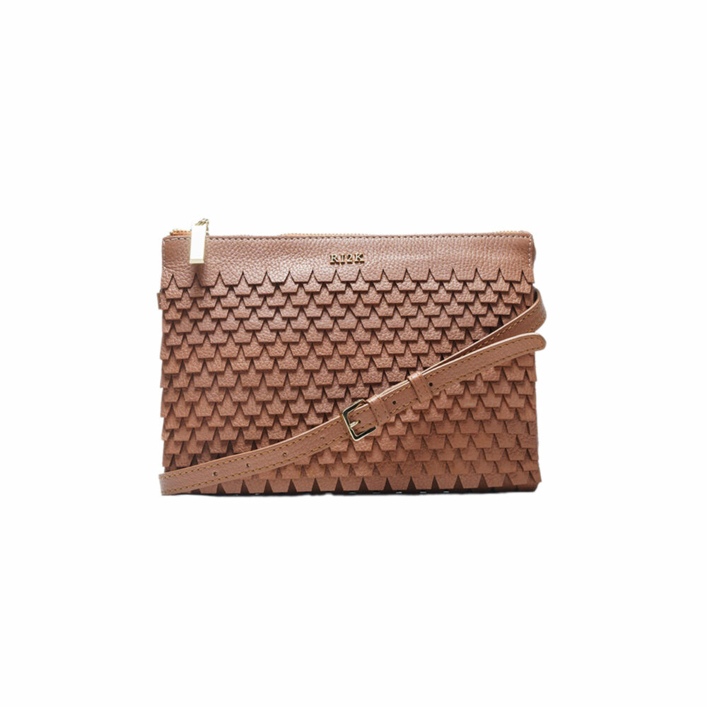 Evelyn Cognac Sling Bag