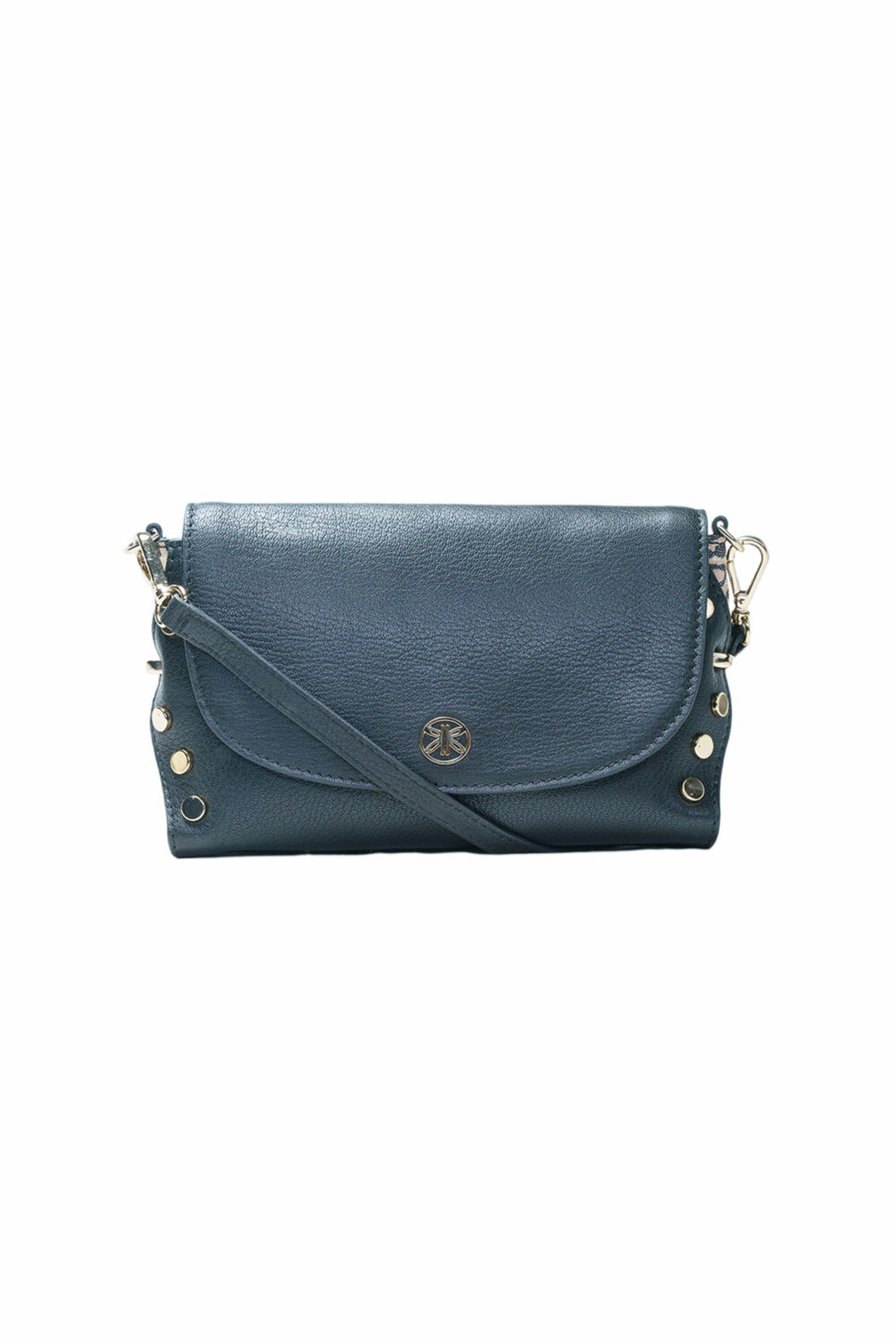 Black Genuine Leather Acrossbody Bag