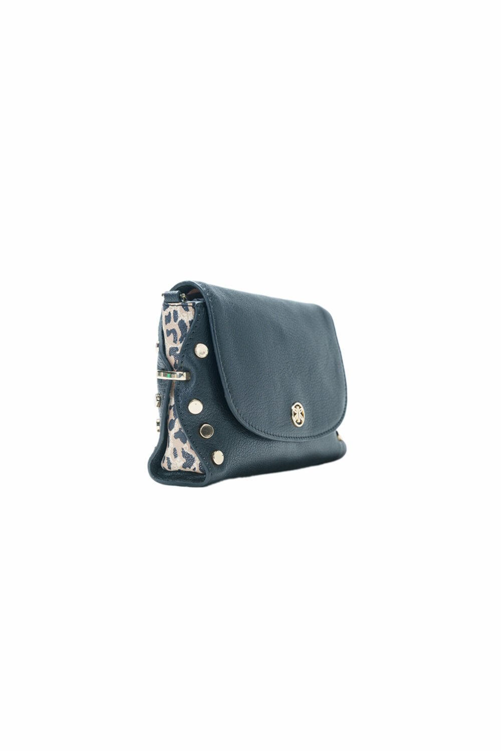 Black Genuine Leather Acrossbody Bag - Image 2