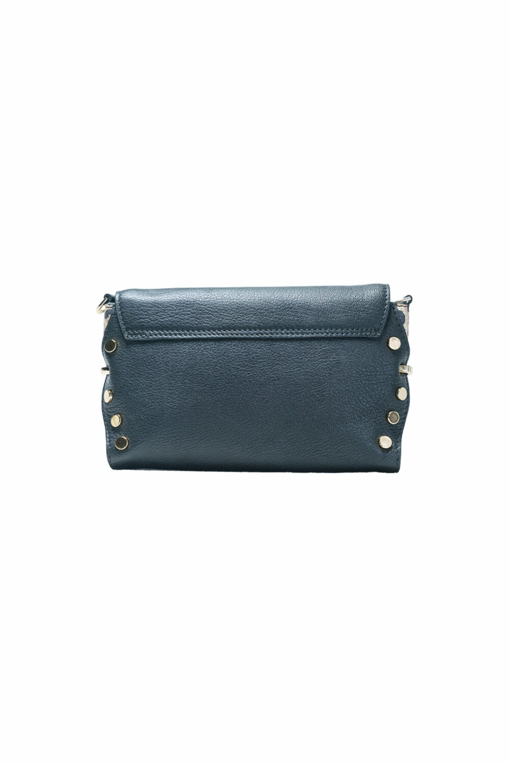 Black Genuine Leather Acrossbody Bag - Image 3