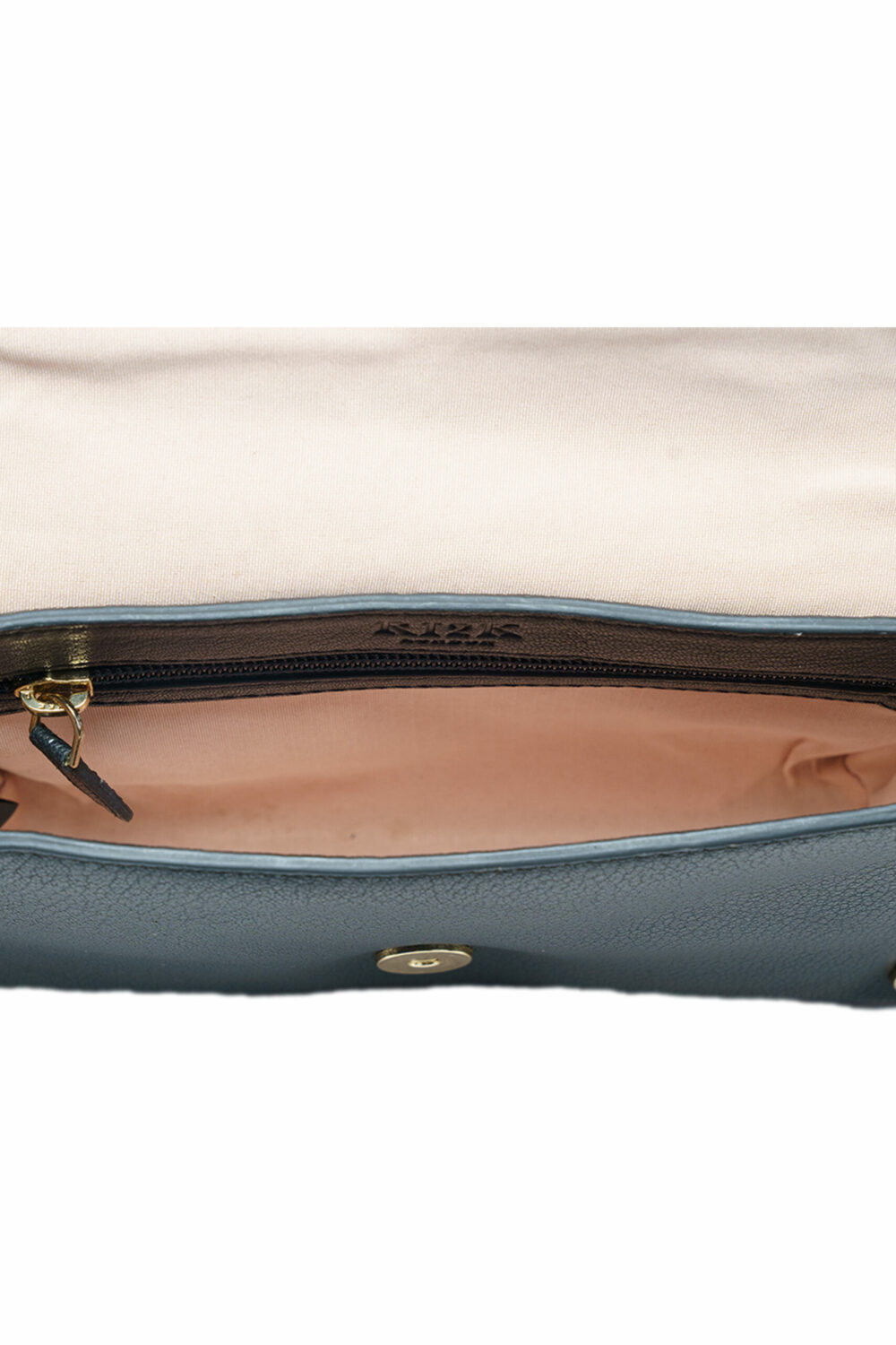 Black Genuine Leather Acrossbody Bag - Image 4