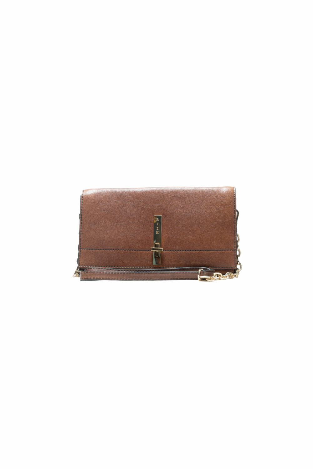 Brown Acrossbody Saddle Bag