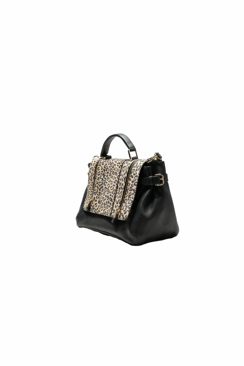Black Leapord Hunter Satchel Bag - Image 5
