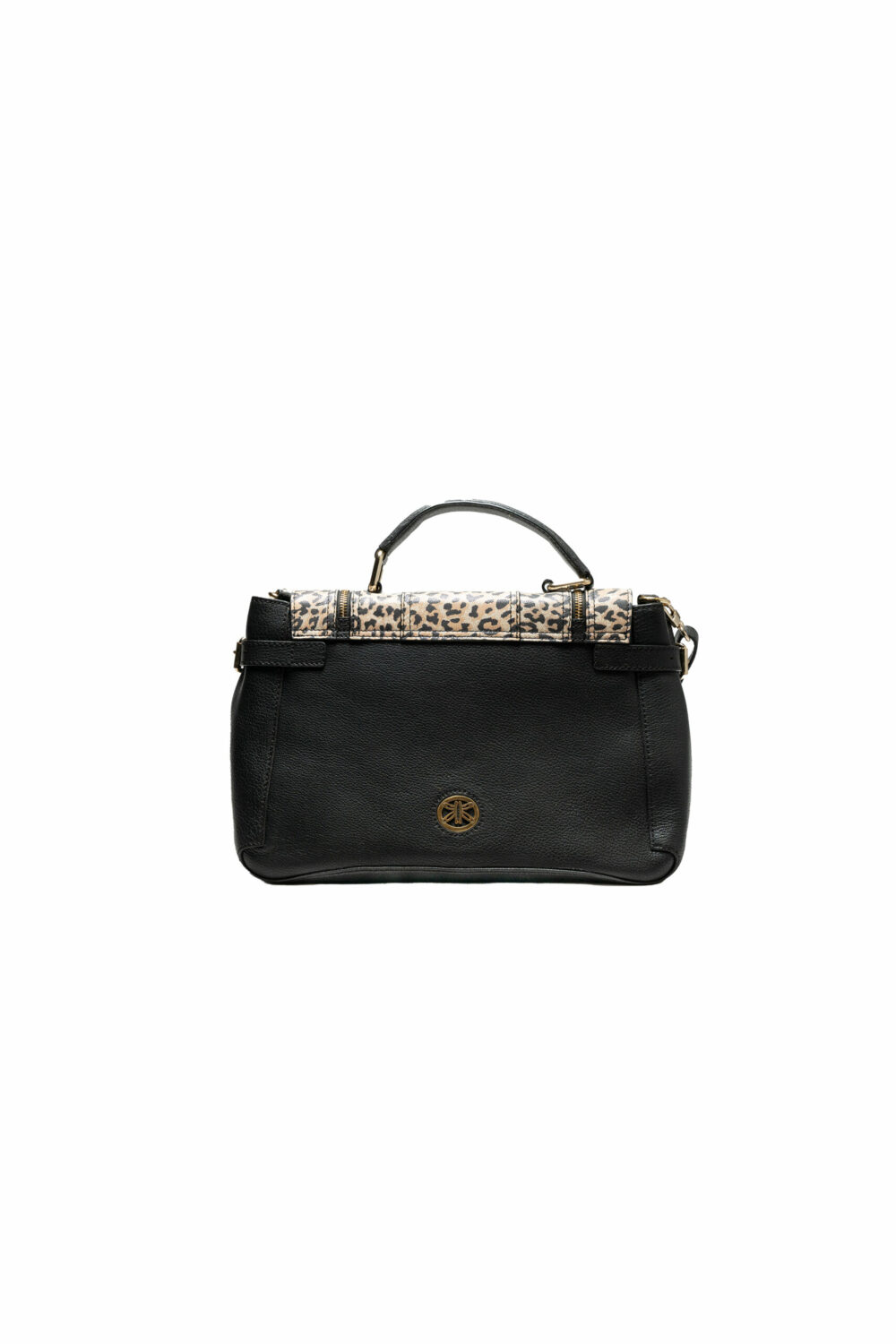 Black Leapord Hunter Satchel Bag - Image 2