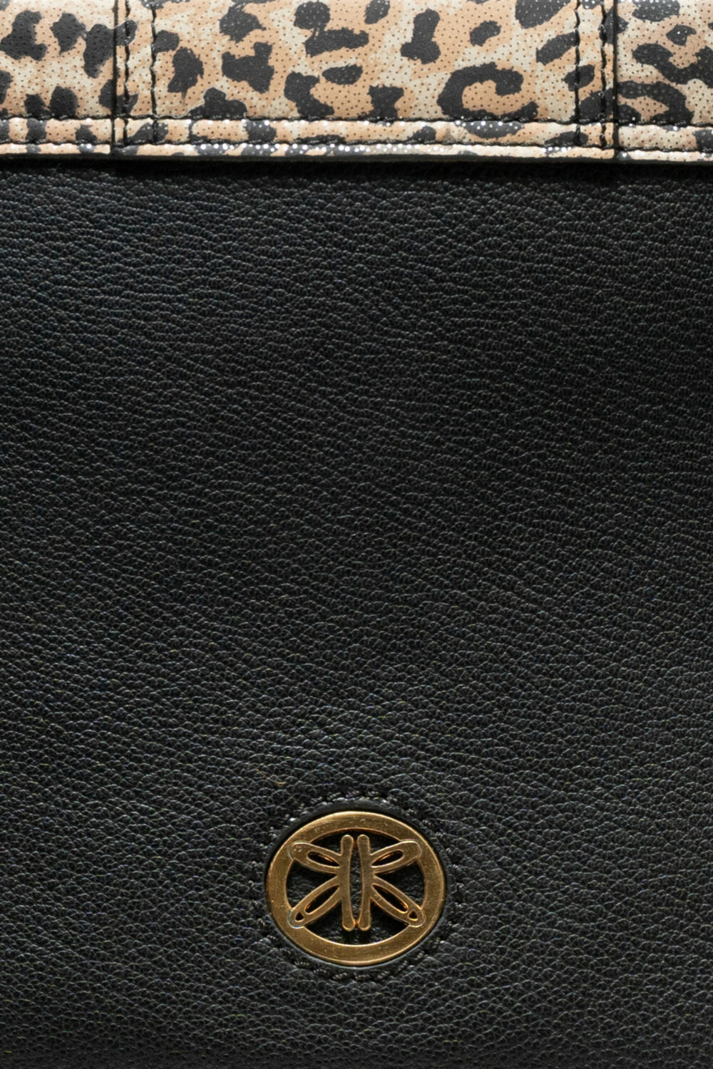 Black Leapord Hunter Satchel Bag - Image 4