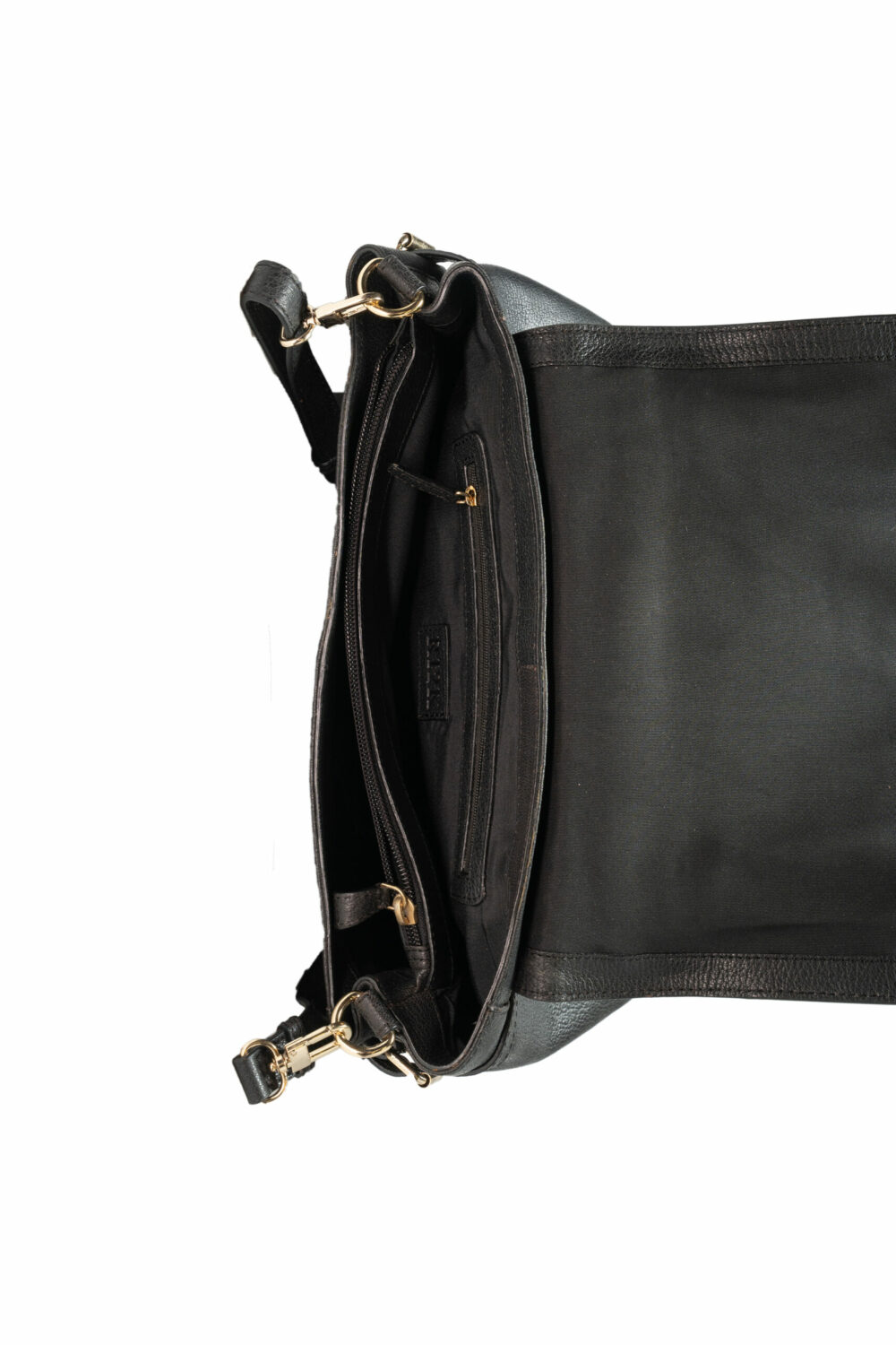 Black Leapord Hunter Satchel Bag - Image 3