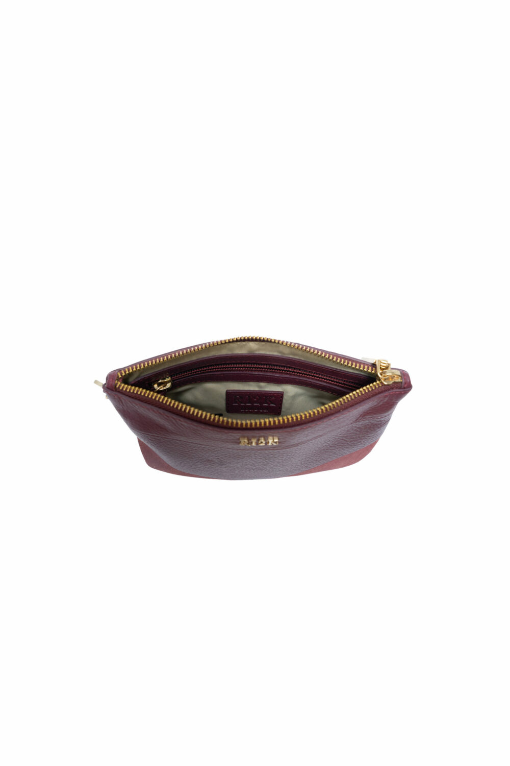 Wine Lyla Clutch Bag - Image 3