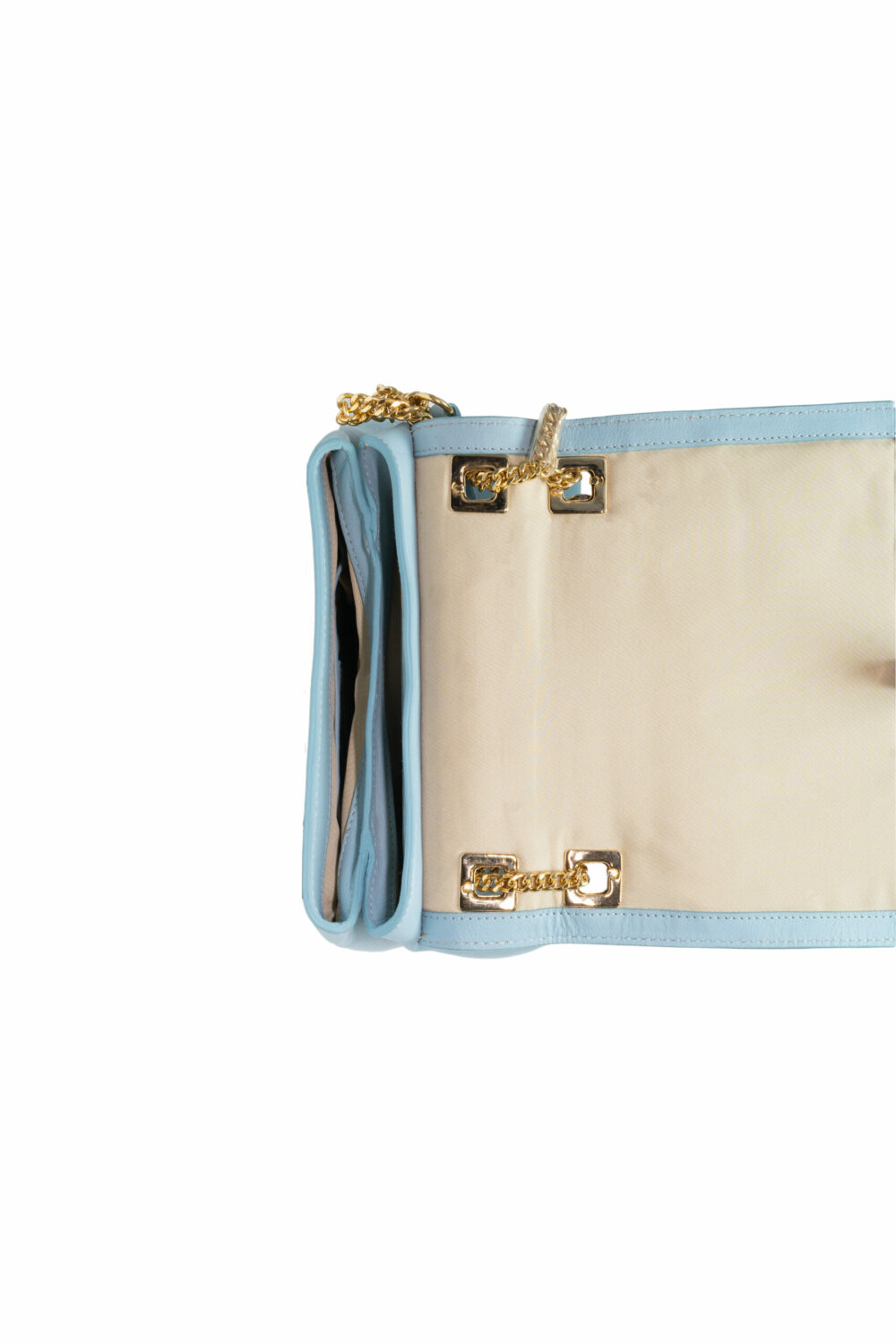 Light Blue Madeline Shoulder Bag - Image 4