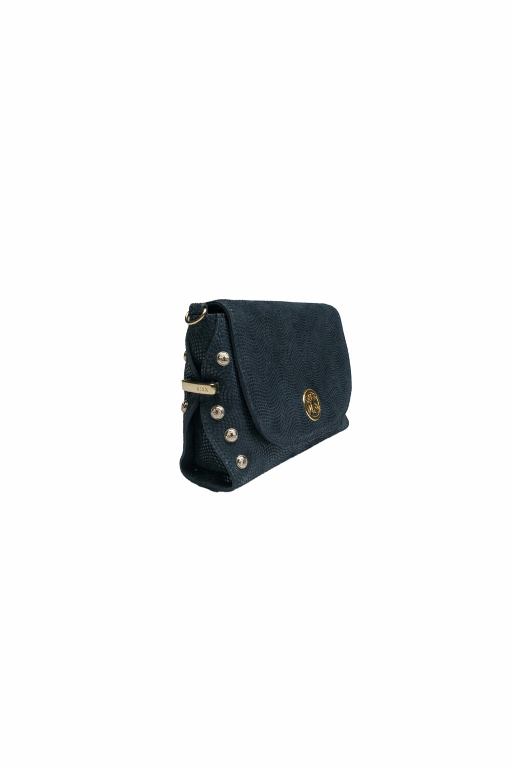 Black Genuine Leather Acrossbody Bag - Image 5
