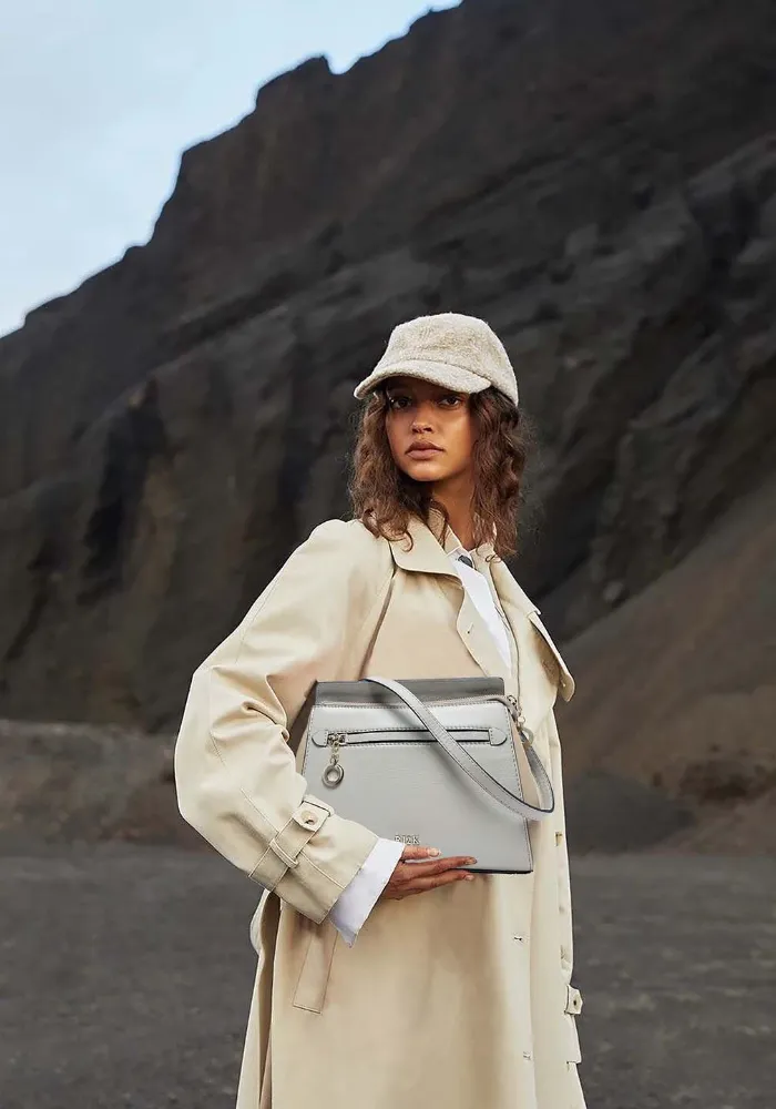 Grey Palmar Sling Bag