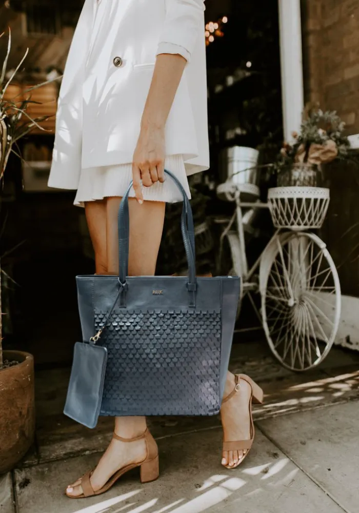 Black Evelyn Tote Bag
