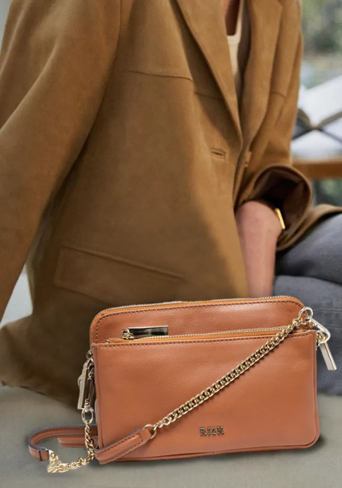 Soft Brown Sling Bag
