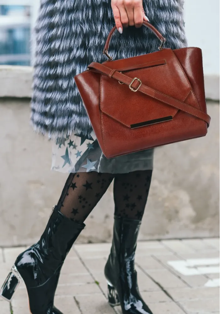 Brown Isabella Shoulder Bag