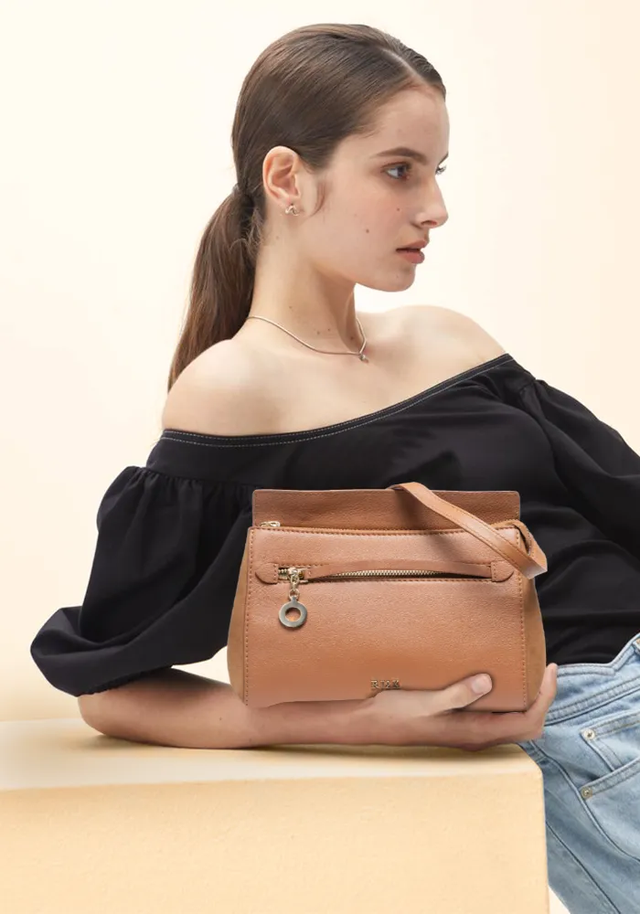 Brown Palmar Sling Bag