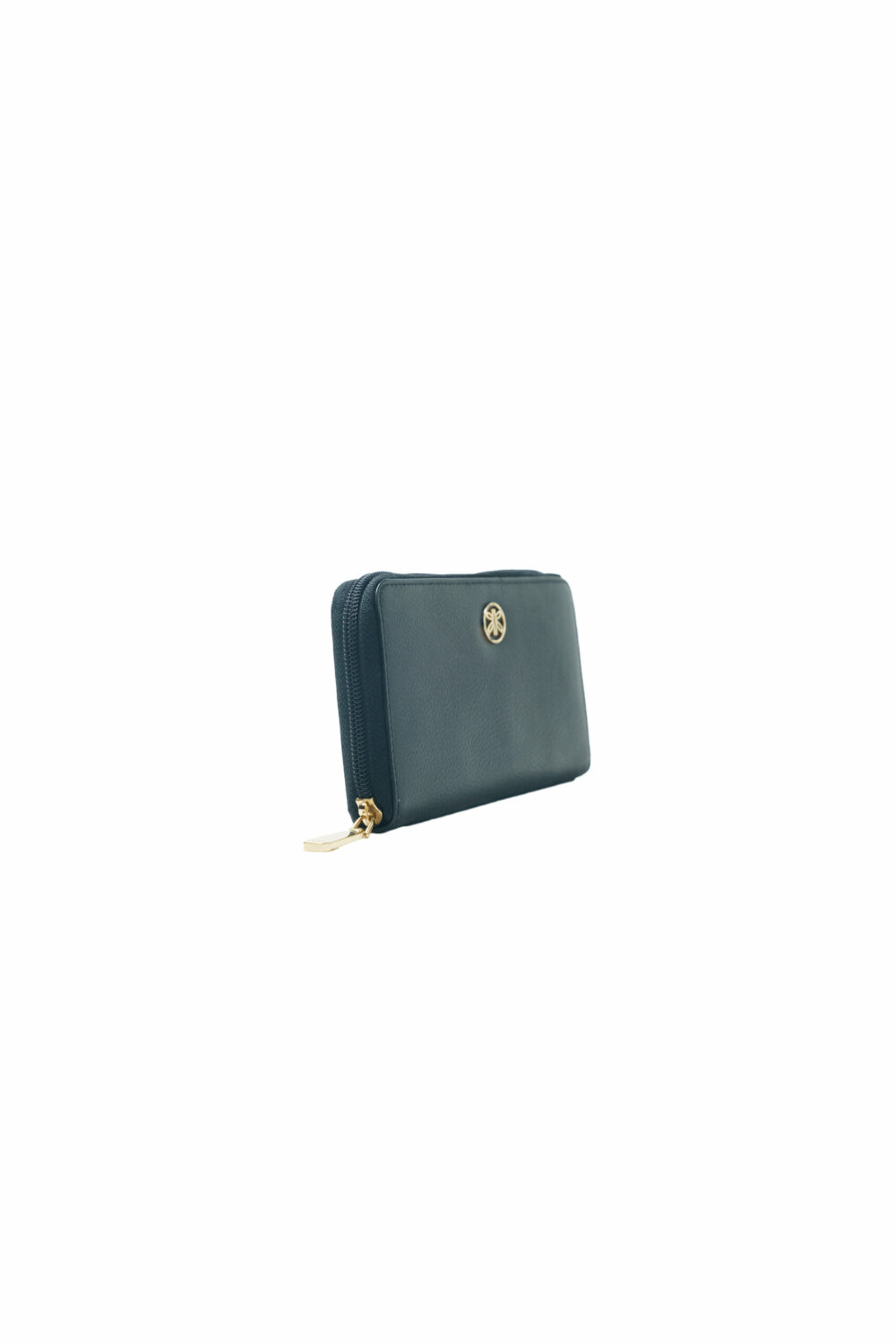 Black With Butterfly Logo Zip Around Purse - Image 2