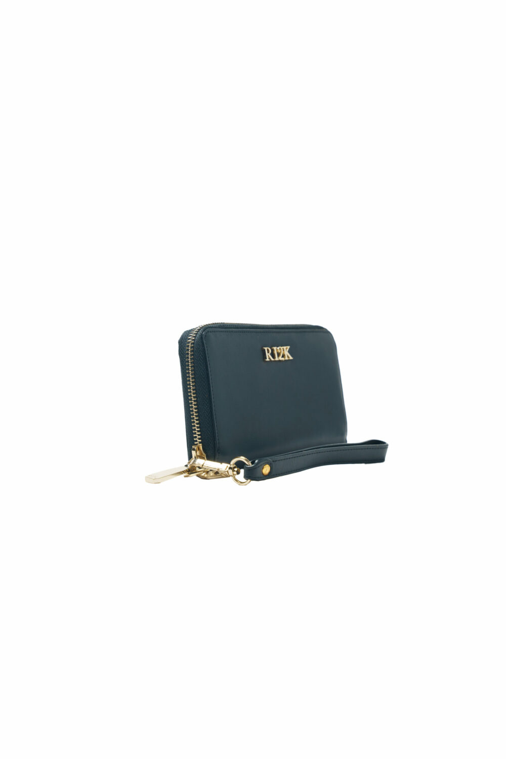 Black Wristlet Zip Around Purse - Image 4