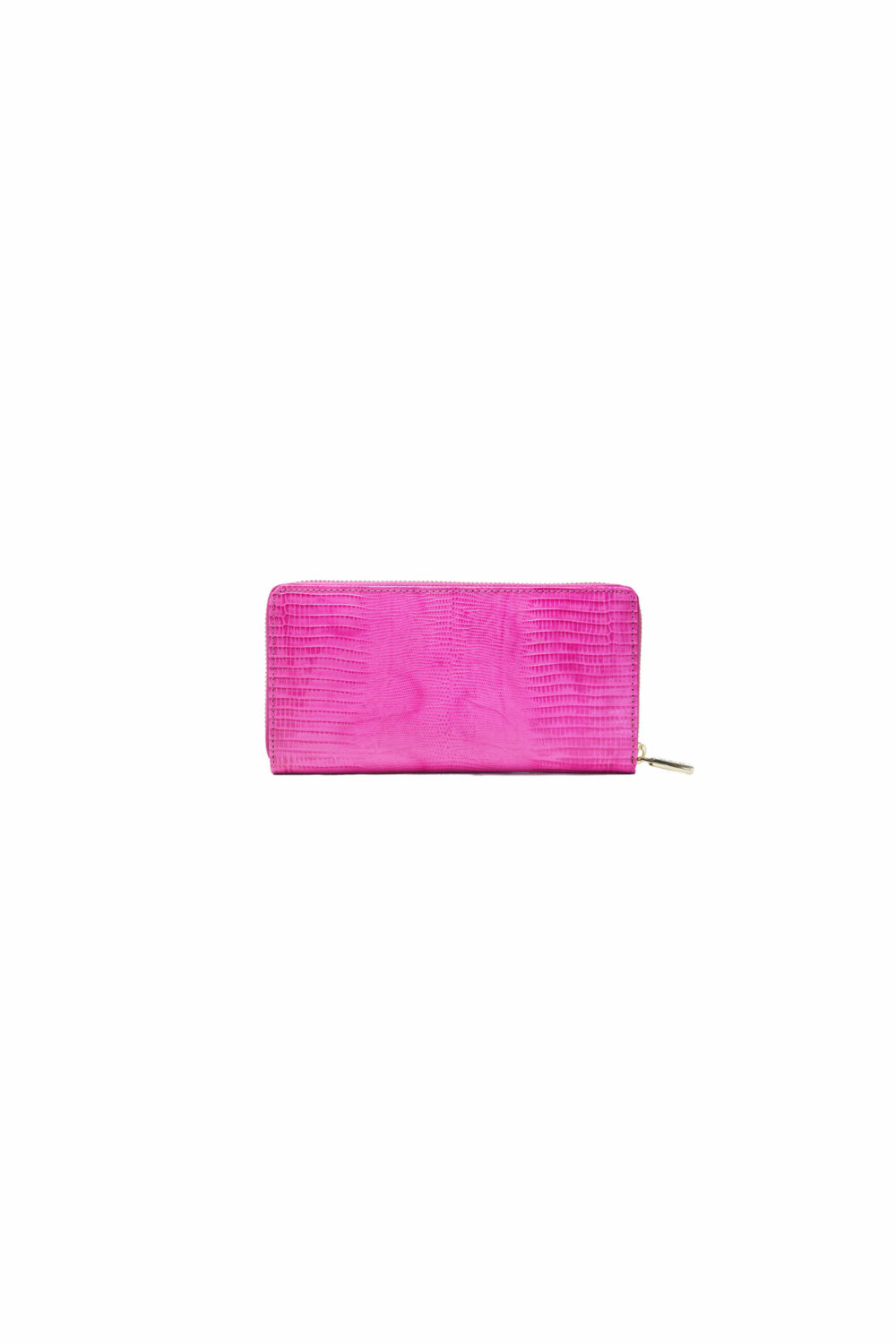 Pink Italian Leather Zip Around Purse - Image 2