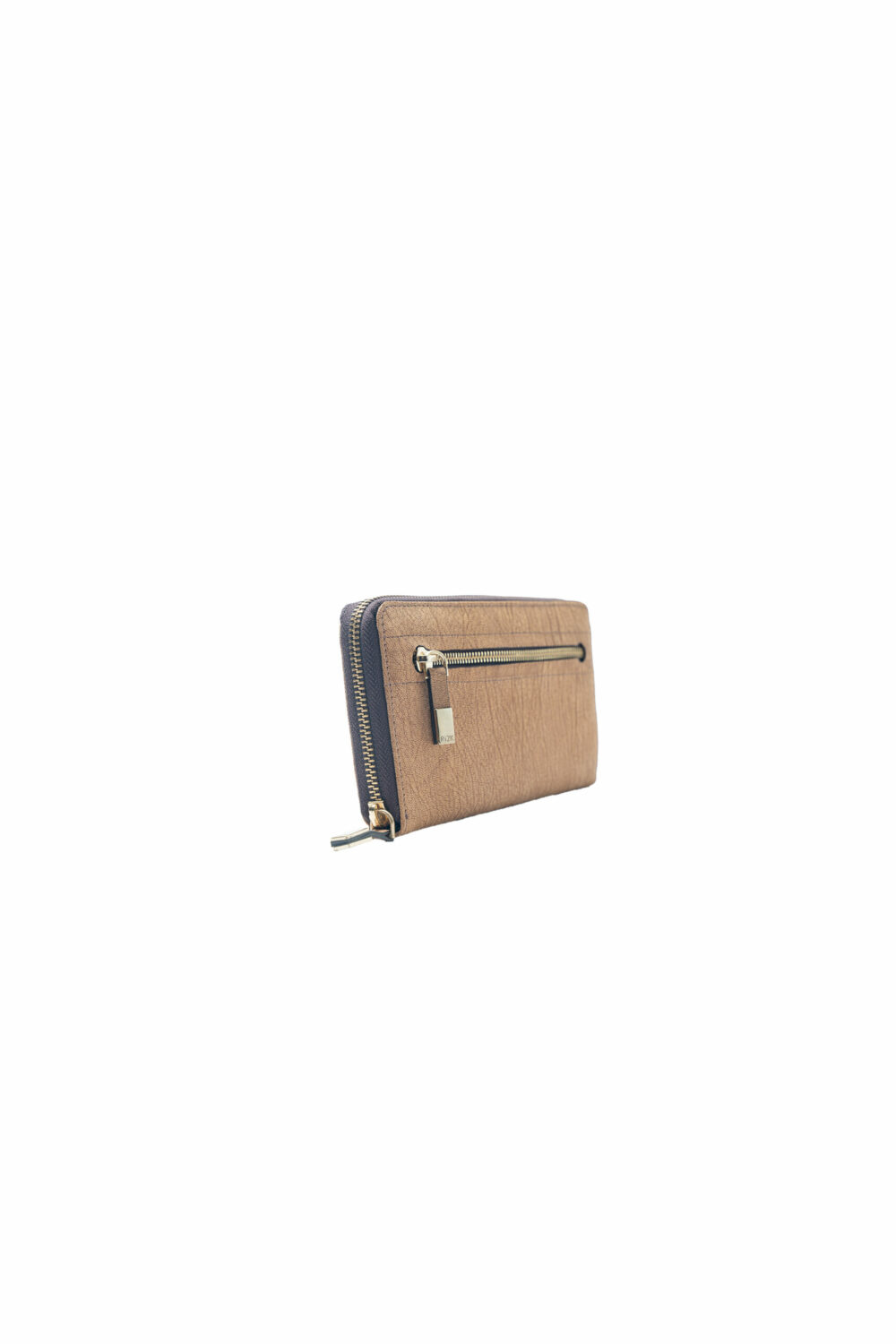 Light Tan Leather Zip Purse - Image 5