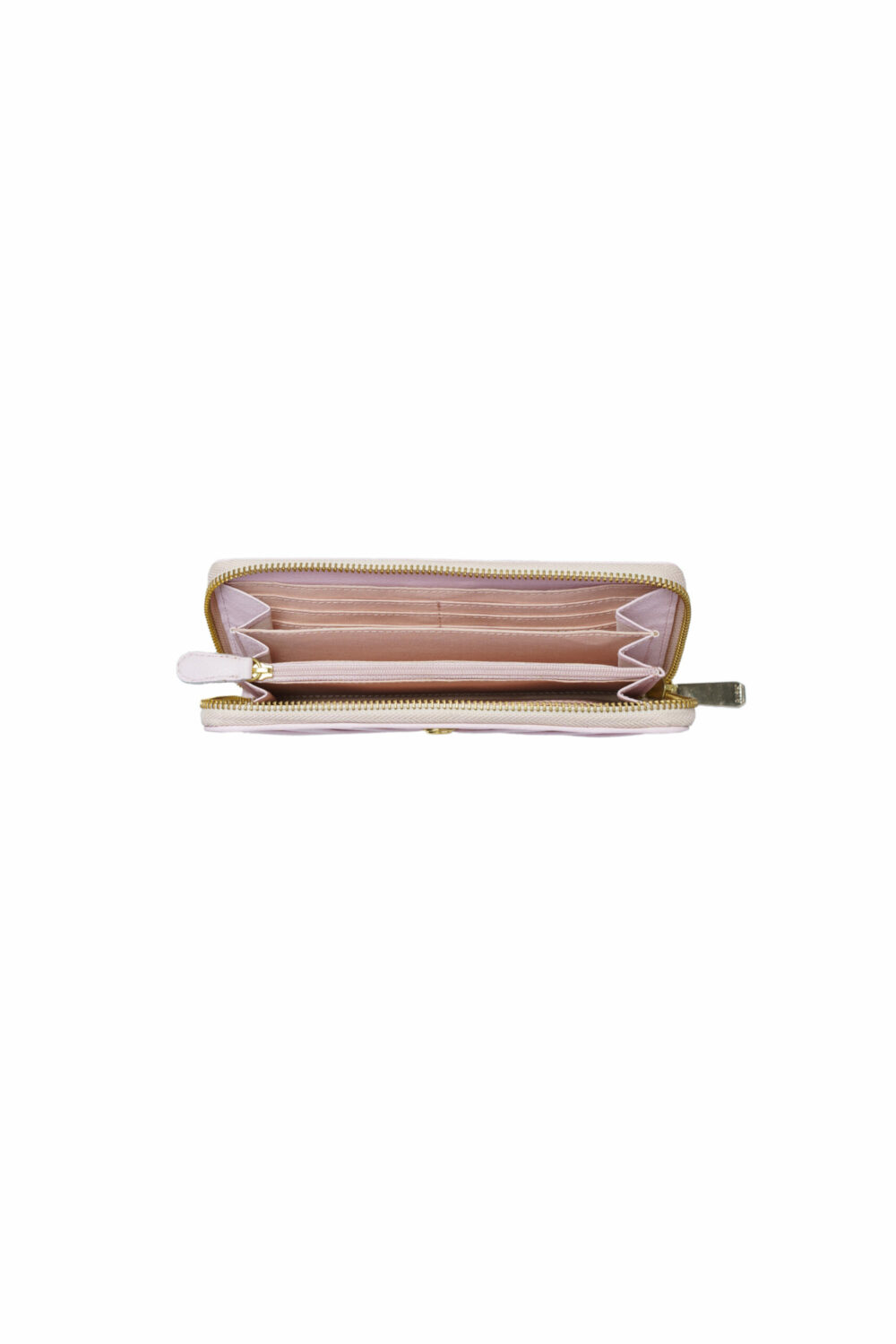 Pink Pleated Zip Around Purse - Image 4