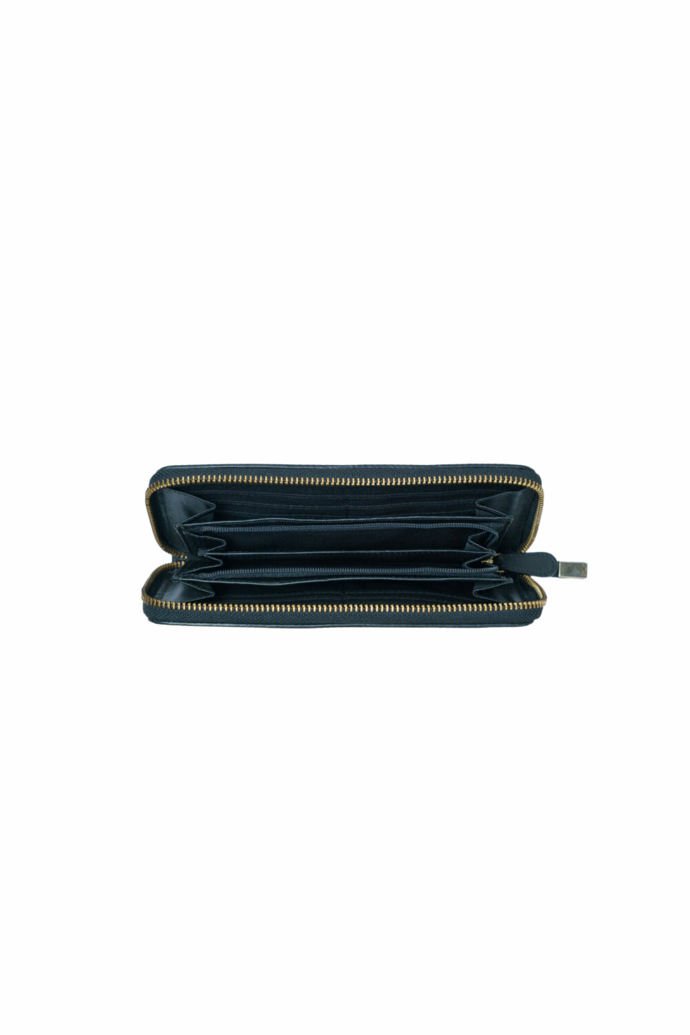 Tan Multicolour Leather Zip Around Purse - Image 3