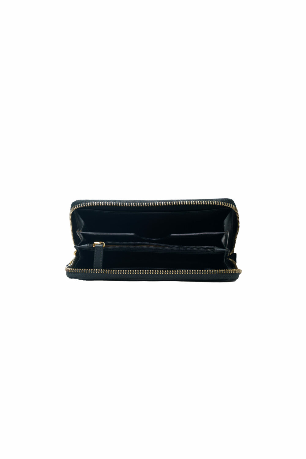 Black Wristlet Zip Around Purse - Image 3