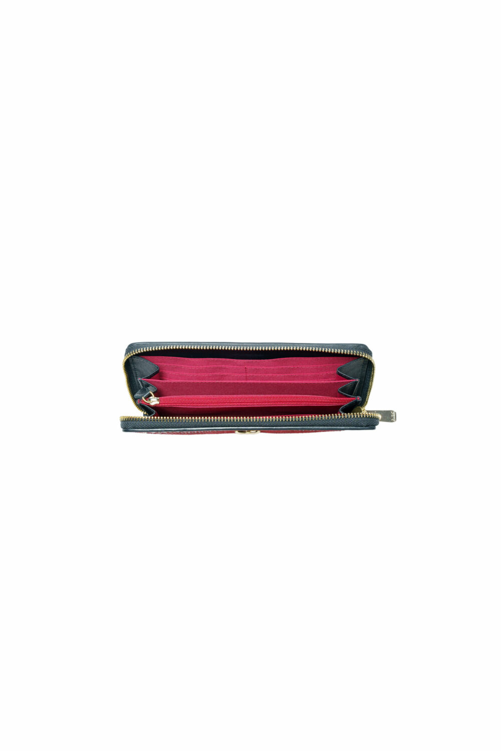 Red And Black Zip Around Purse - Image 3