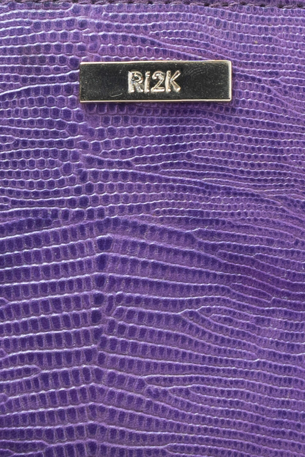 Purple Wristlet Zip Around Purse - Image 5