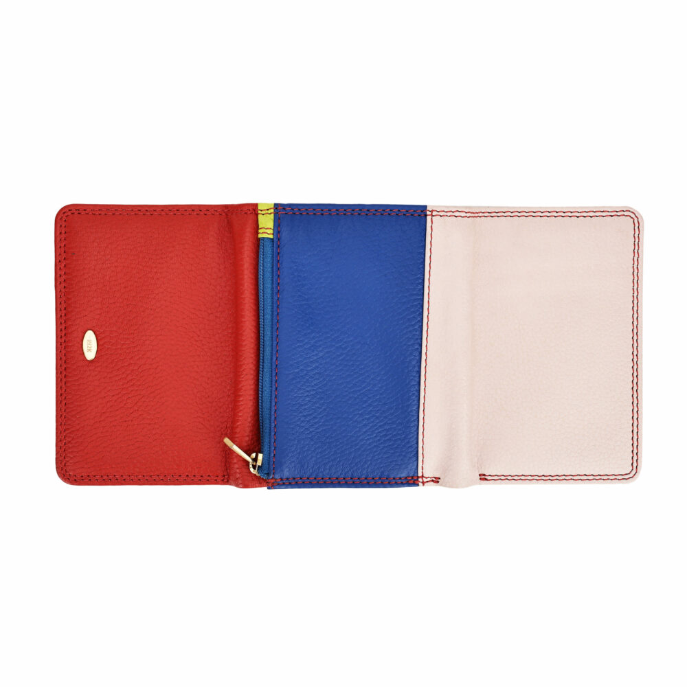 Multicolour Minimalistic Purse - Image 4