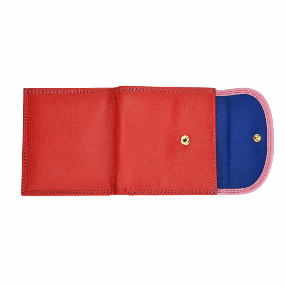 Multicolour Bi Fold Purse - Image 3