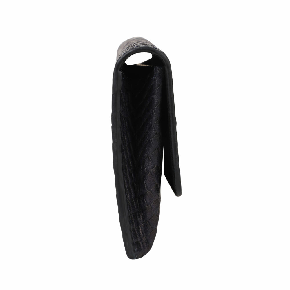 Navy Premium Leather Eyewear Case with Iconic British Flair - Image 4