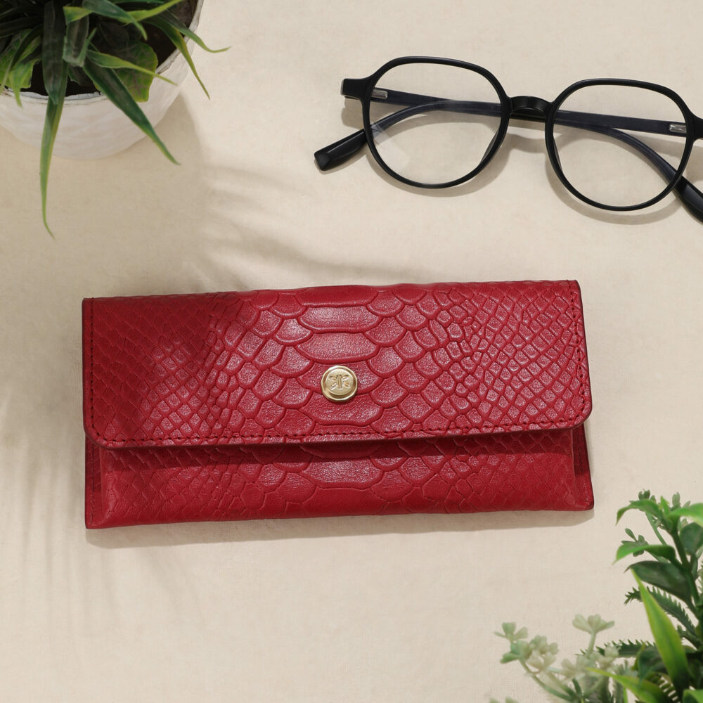 Leather Eyewear Case with Iconic British Flair
