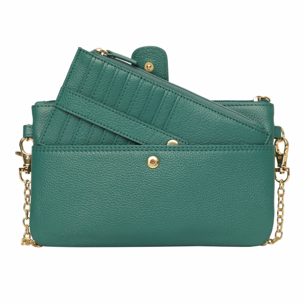 Green Multipurpose Detachable Dion Sling Bag - Image 2