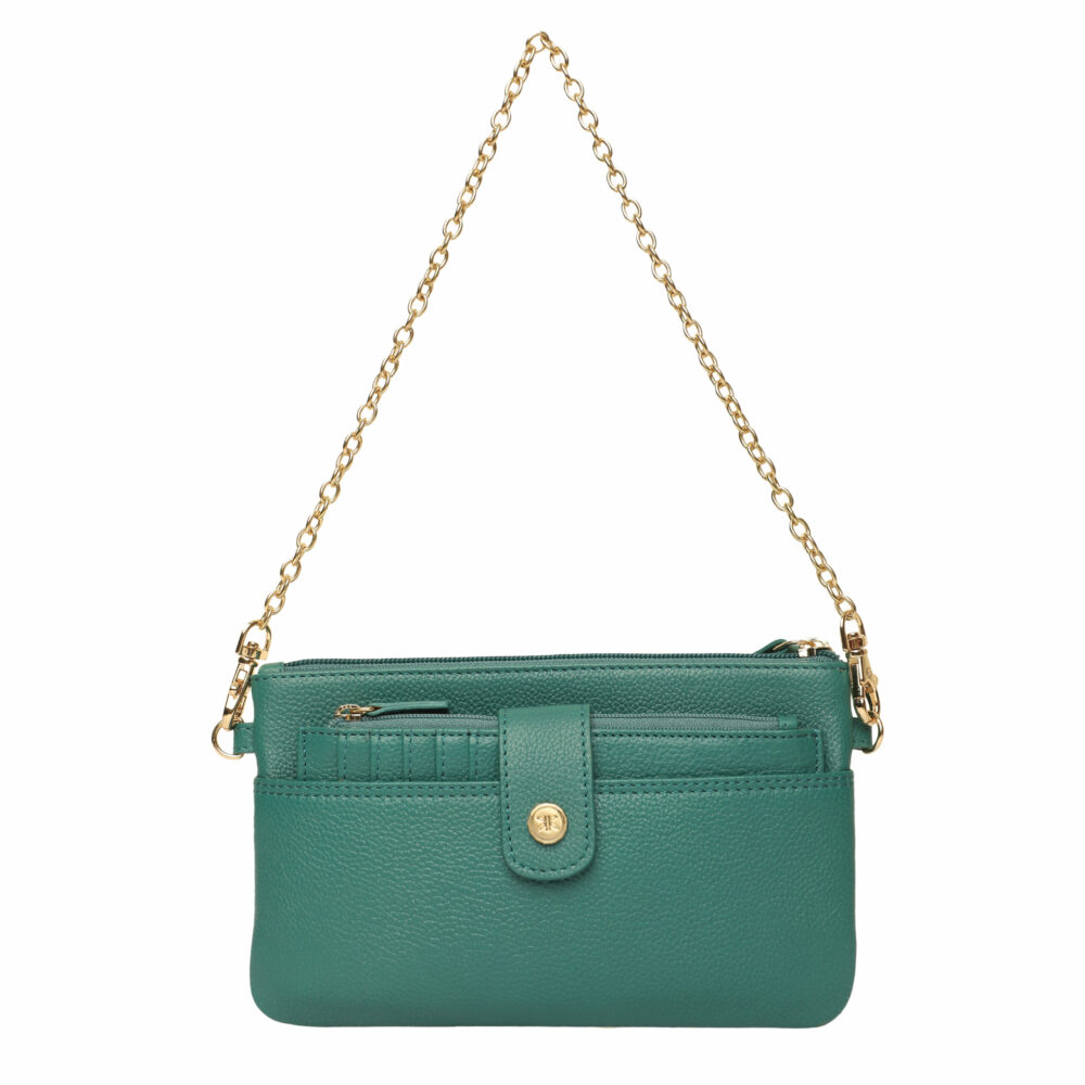 Green Multipurpose Detachable Dion Sling Bag - Image 6
