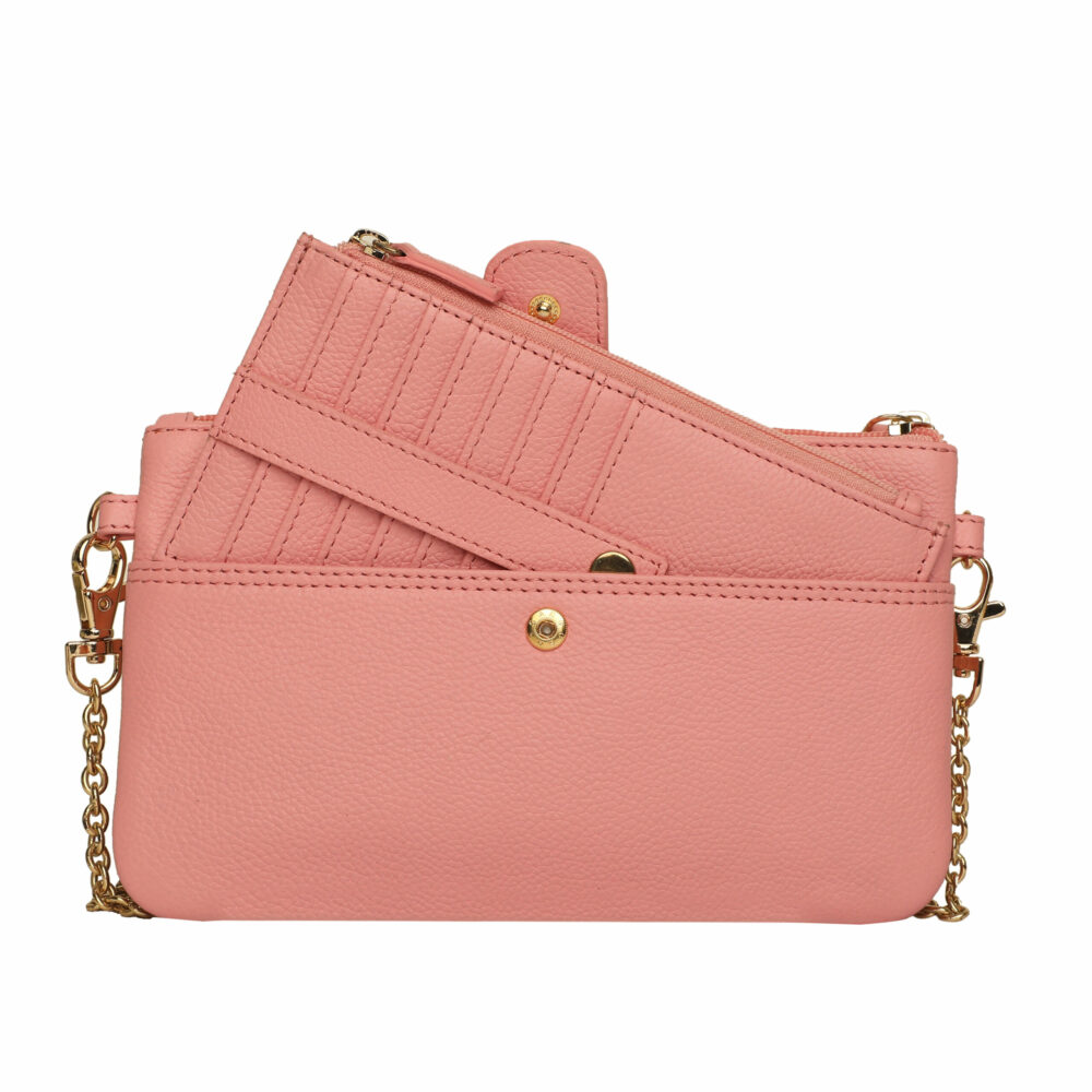 Light Pink Multipurpose Detachable Dion Sling Bag - Image 2
