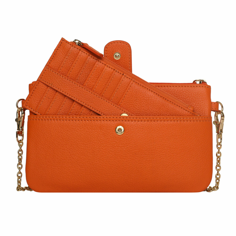 Orange Multipurpose Detachable Dion Sling Bag - Image 2