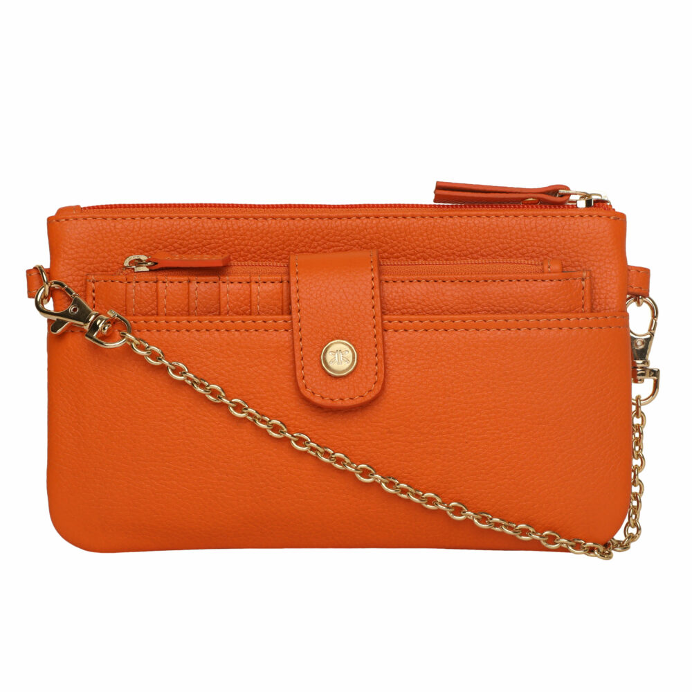 Orange Multipurpose Detachable Dion Sling Bag