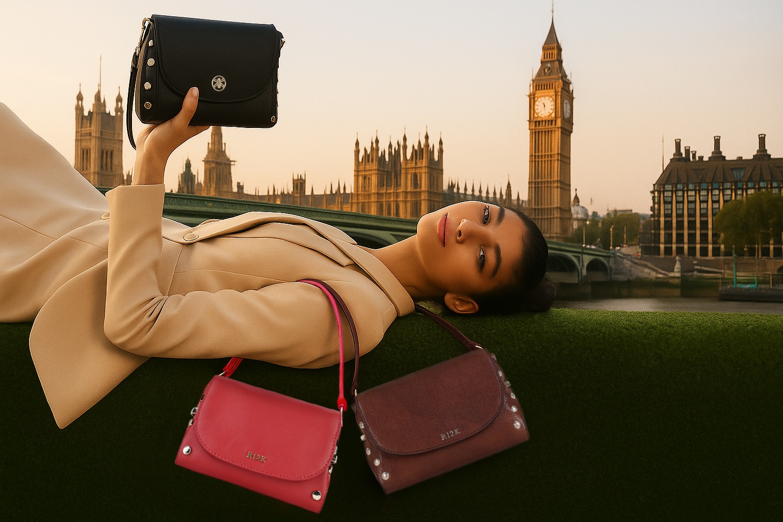 Chic Evening by the Thames